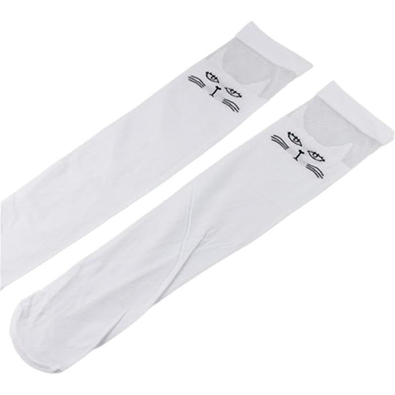 Wholesale summer thin children's socks student socks girls knee socks stockings cartoon half high socks