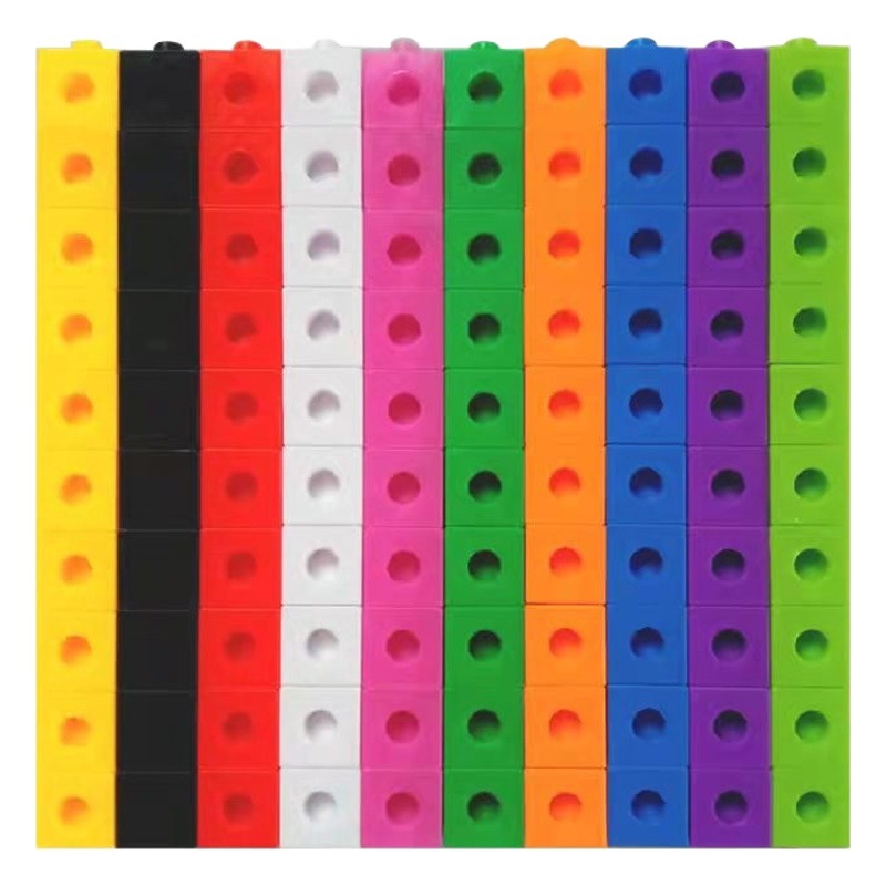 Early Education Block Assembly Building Blocks Educational Intelligence Plastic Assembly Block Building Blocks Children's Teaching Building Blocks Assembly Toys