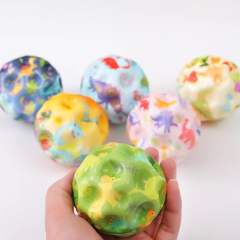 Picture of 70mm Elastic Ball Toy Pinball Outdoor Sports High Elastic Decompression Vent Moon Stone Ball Bouncing Ball Boys and Girls