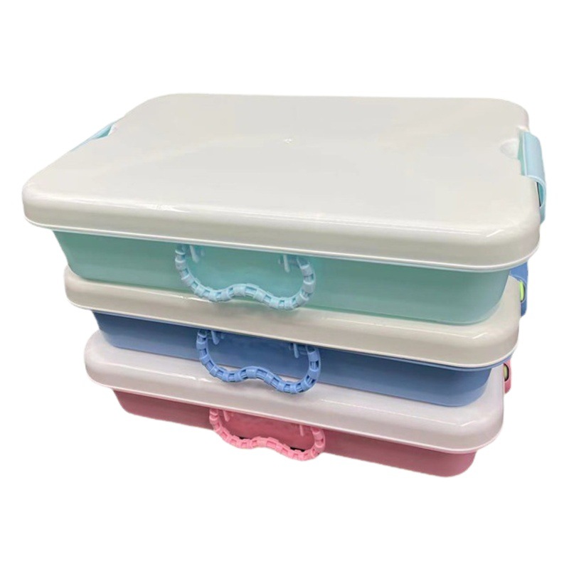 Factory Pin Storage Box Storage Box Space Sand Storage Box Desktop Plastic Toy Finishing Box Thickened