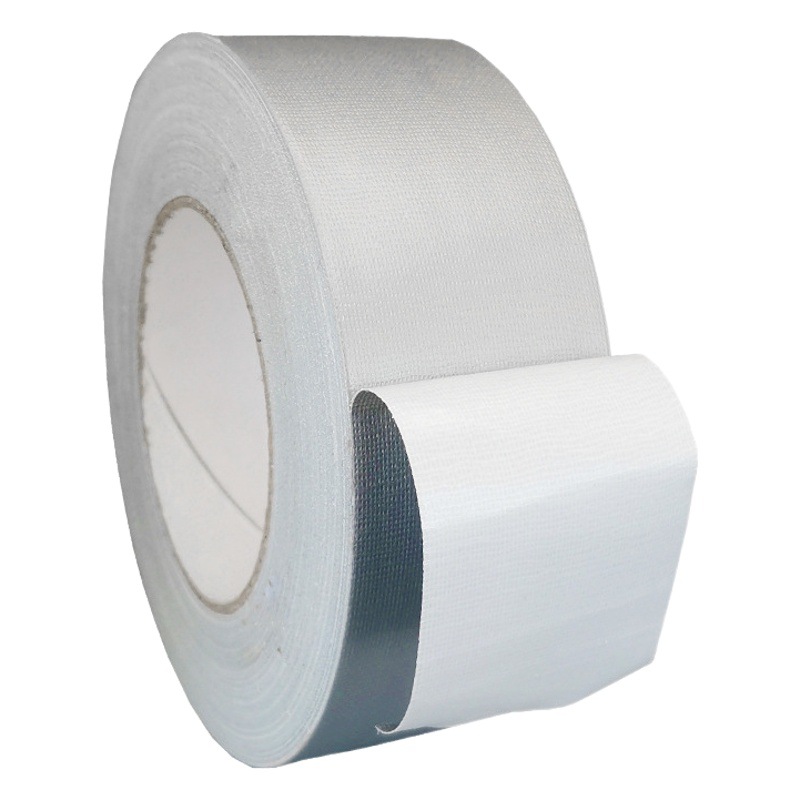 Strong waterproof single-sided silver gray cloth tape color insulation tape carpet splicing heavy object sealing tape manufacturers
