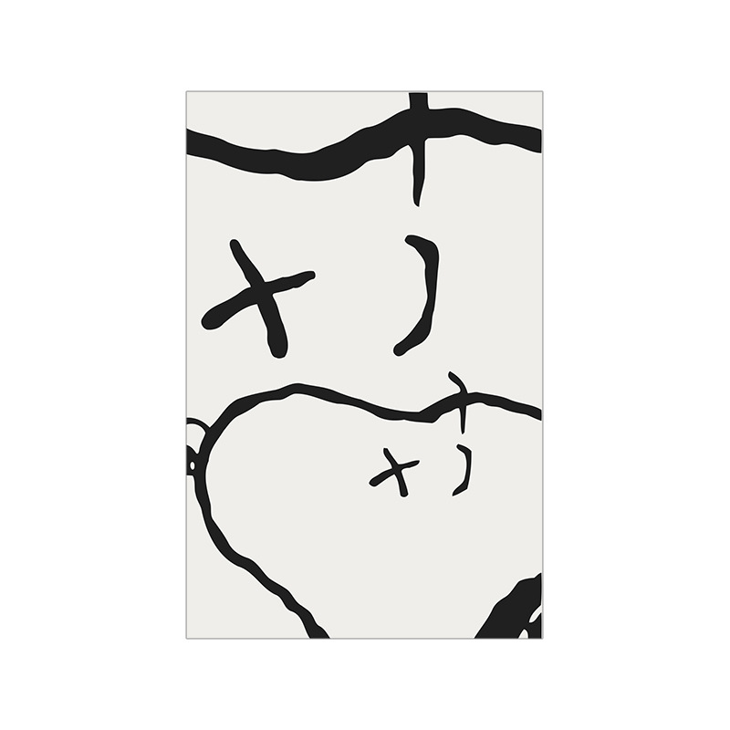 Picture of Snoopy Cartoon Children's Room Decorative Painting ins Style Nordic Style Living Room Dining Room Bedroom Cute Hanging Painting Set Table Core