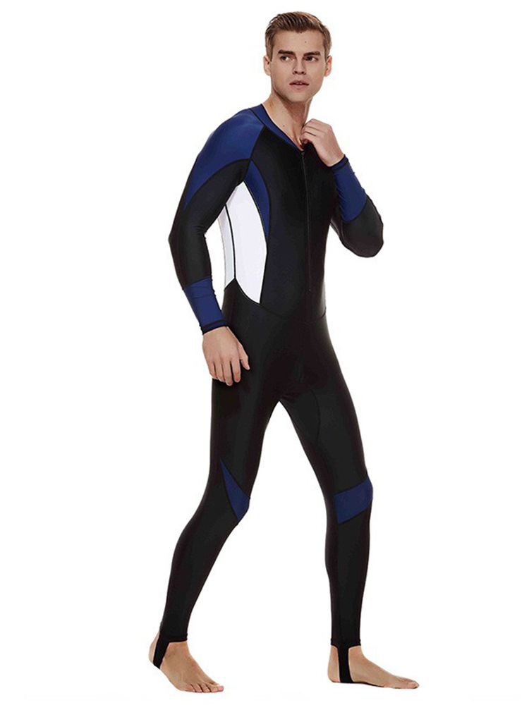 Picture of Shabart Men's Thin Material One-Piece Swimsuit Sunscreen Suit Jellyfish Suit Diving Suit Men's Snorkeling Equipment