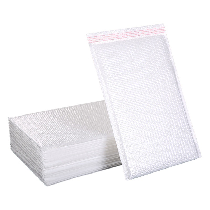 Small batch Pearlescent film Bubble Bag wholesale express bubble bag clothing packing bag white bubble envelope bag manufacturers