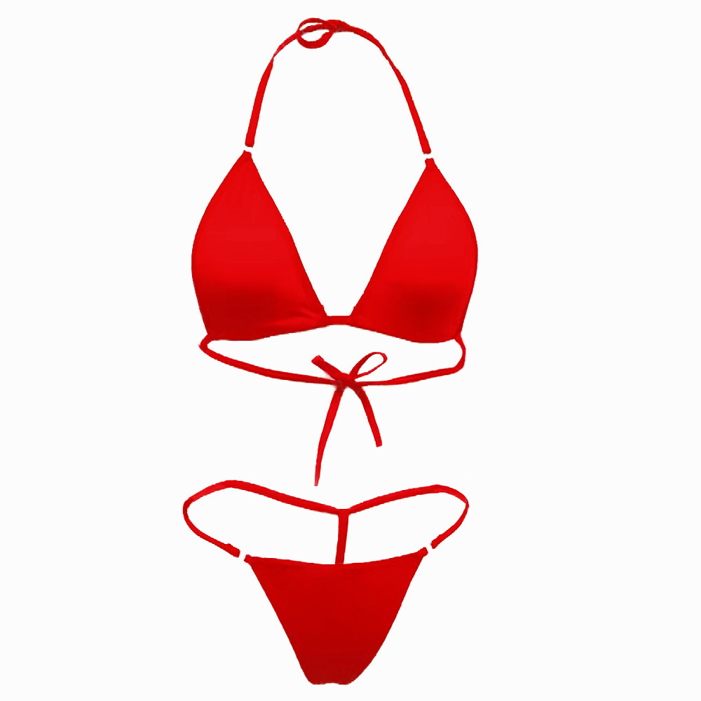 European and American Cross-Border Sexy Lingerie Sexy Suit Female Pure Lust Style Qqny Sexy Pajamas Women's Intimates 3112