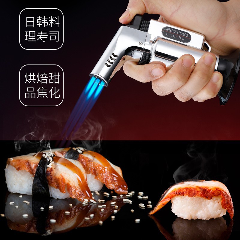 Windproof Moxibustion Igniter Artifact Cigar Moxa Stick Igniter Moxa Column Special Inflatable Lighter Mosquito Incense Home