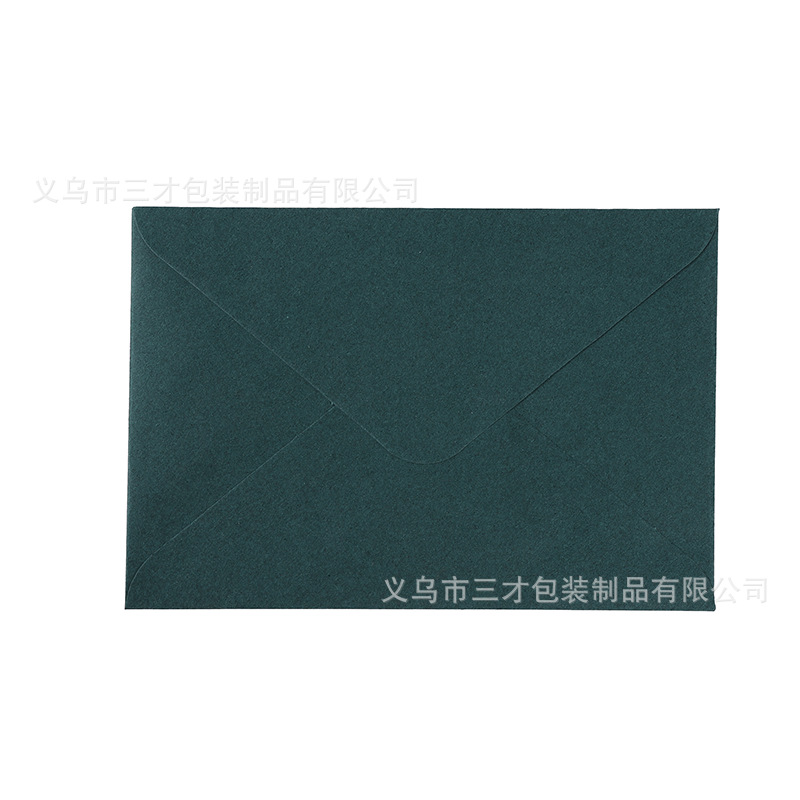 Picture of In stock wholesale solid color European color double adhesive paper Western envelope Kraft paper black Kali seal cross-border Amazon