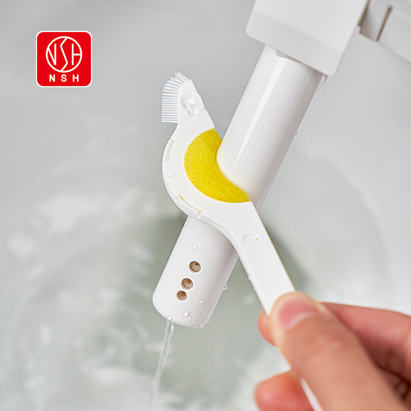 3 in one Mini small electric toilet cleaning brush smart toilet nozzle brush gap groove dead angle small brush
