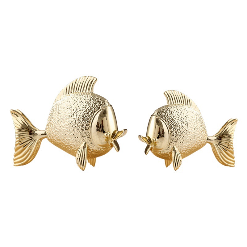 Cross-Border Chinese-Style Household Light Luxury Goldfish Ornaments, High-End Home Living Room Gifts, Gifts, Decorative Crafts Wholesale