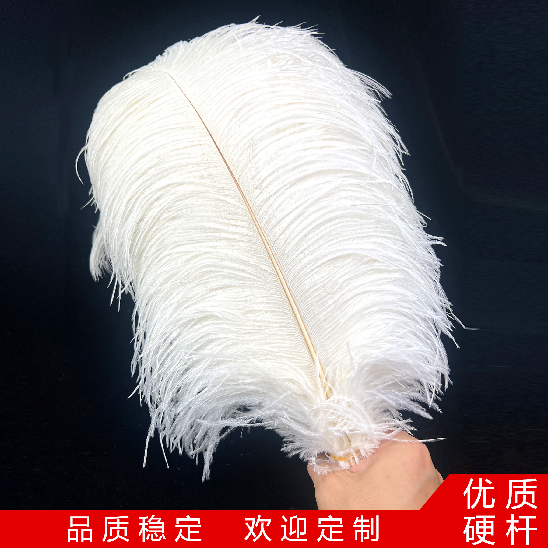 45-50cm Thick Ostrich Feathers Large Wide Feathers Wedding Decoration Feathers DIY Crafts Ostrich Feathers Wholesale