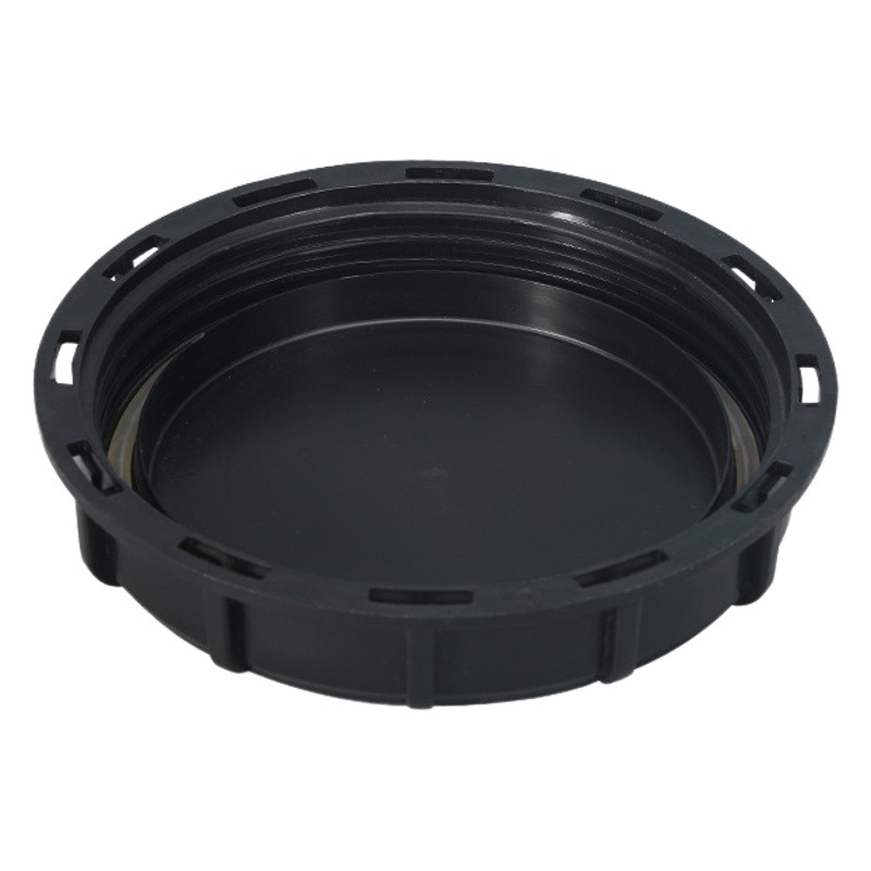 Cross-border hot selling ibc ton barrel plastic cover ton barrel black blind cover 16.2cm ton barrel large cover