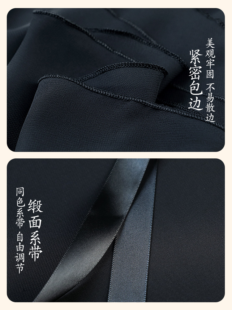 Picture of A generation of hair adult dance gauze skirt practice clothing body ballet dance skirt lace-up one-piece chiffon skirt