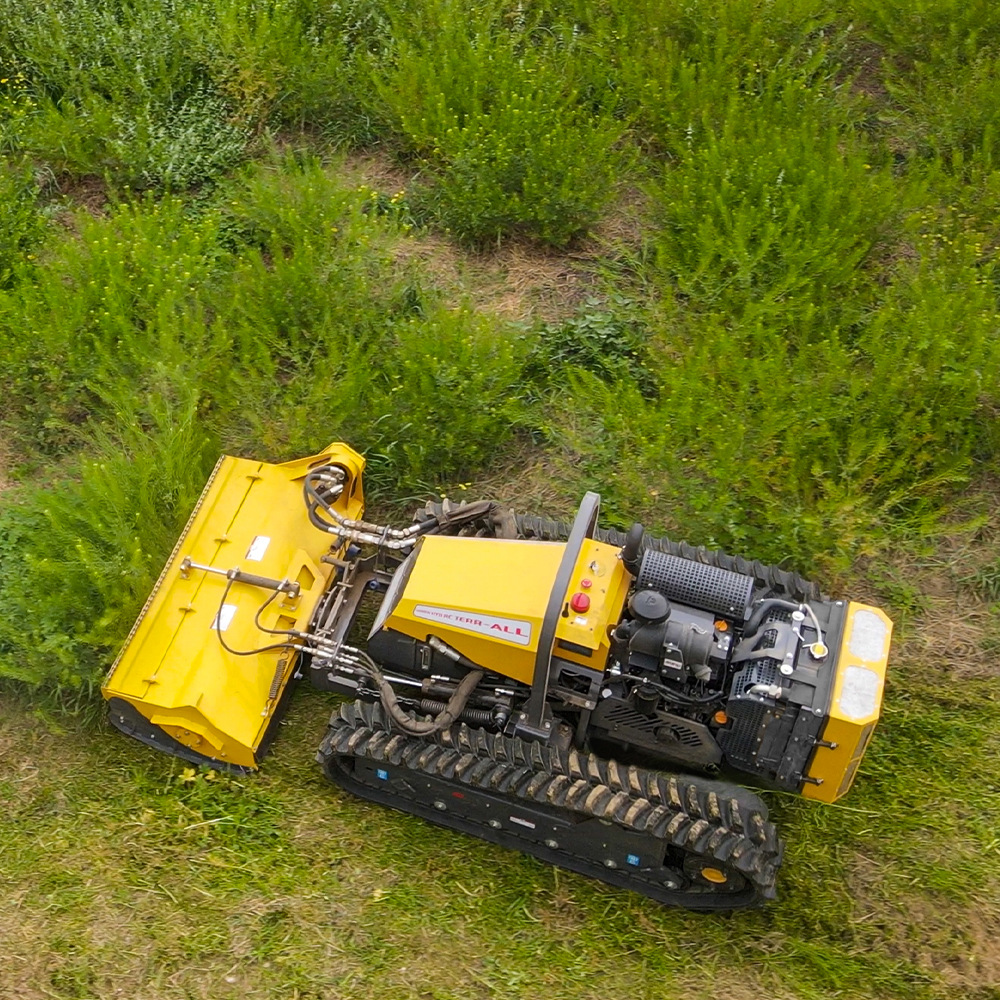 Export to Australia Self-propelled Remote Control Lawn Mower Lawn Intelligent Lawn Mower Agricultural Crawler Weeding Machine