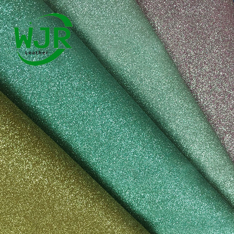 Glitter Fabric Base Glitter Fabric Phone Case Cosmetic Bag Pearlescent Sequins PU Glitter Leather Leather