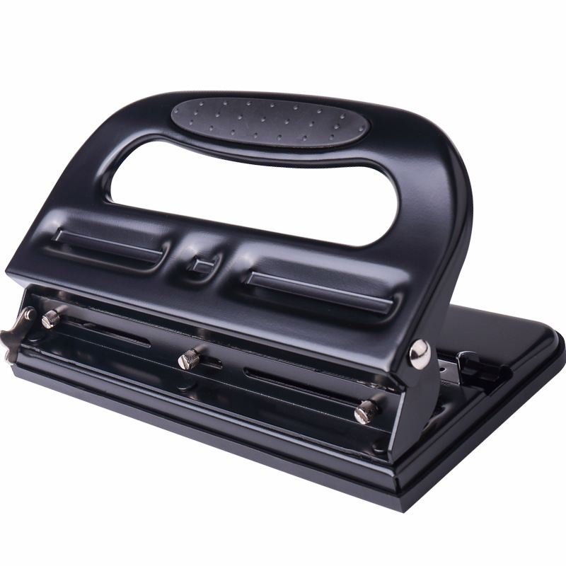 Can get excellent 9633 three-hole punch multi-hole punch file 3-hole adjustable punch binding 30 sheets