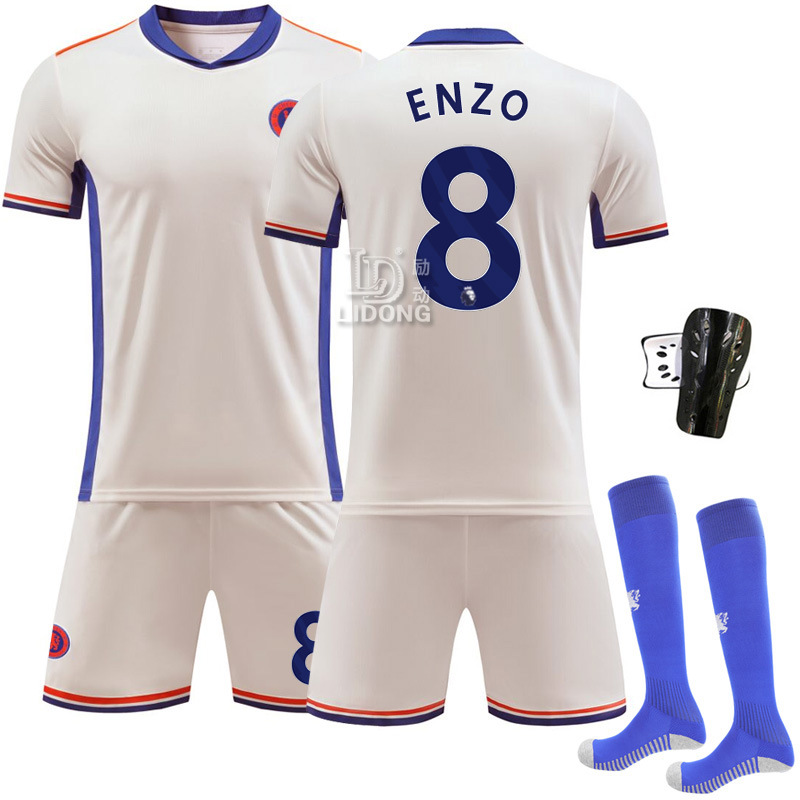 Picture of 2425 Chelsea New Away No.20 Palmer 8 Enzo 14 Felix Football Jersey suit