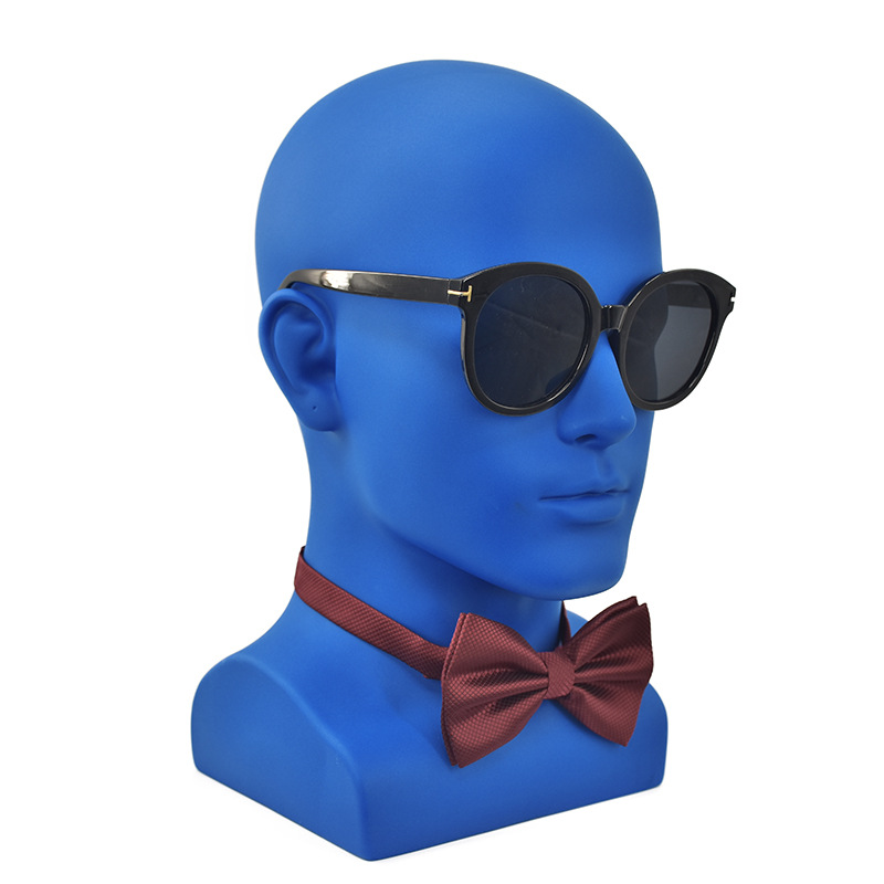 Picture of Wig Model Head Display Hat VR Glasses Men's Dummy Head Shopping Mall Shelf Swimming Goggles Display Model Head Model