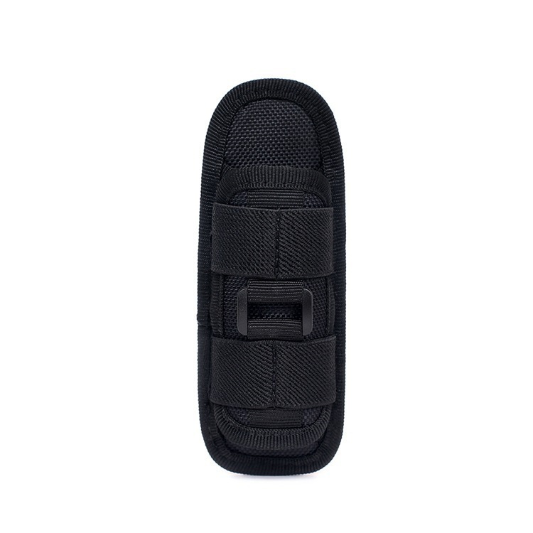 Picture of Outdoor tactical 360 degree rotating flashlight sleeve multifunctional Molle accessory flashlight nylon waist bag