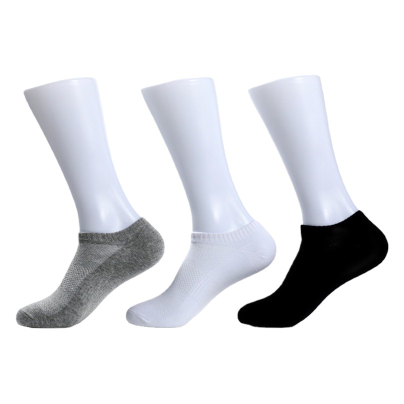 Zhuji men's solid color sports socks short tube spring, summer, autumn and winter basketball running long tube socks can be added to do LOGO