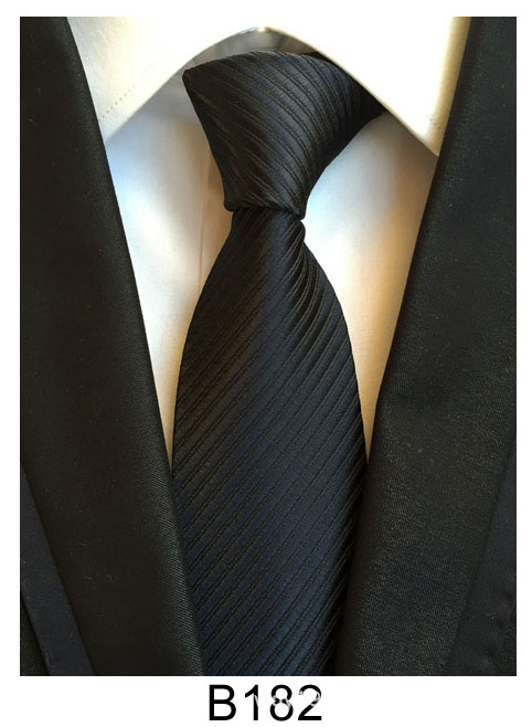 Picture of Tie Men's Casual Formal Wear Professional Business Men's Tie Polyester Silk Hand-Tied Tie Source Manufacturer Batch
