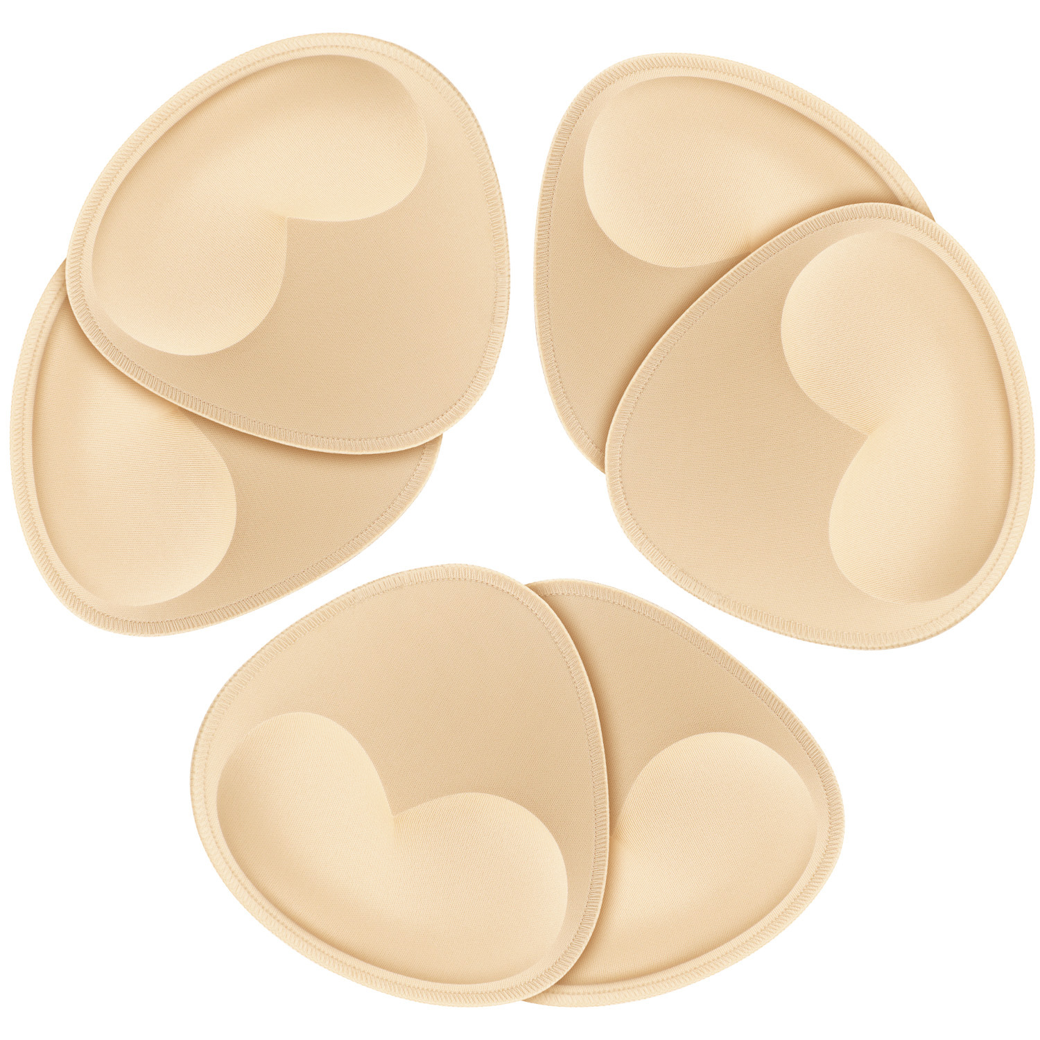 Picture of Sponge Chest Pad Insert Women's Lulu Sports Yoga Underwear Gasket Latex Sling Bra Pad Thickened Small Chest Chest Pad