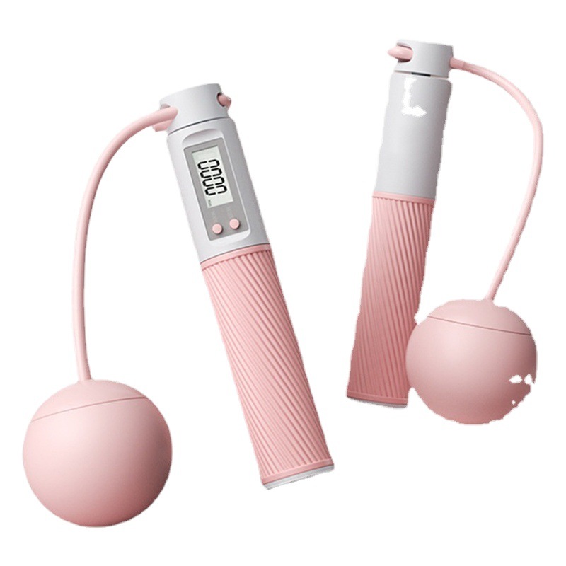 Strict selection of cordless rope skipping fitness shaping sports professional fat reduction girls special counting indoor negative gravity rope