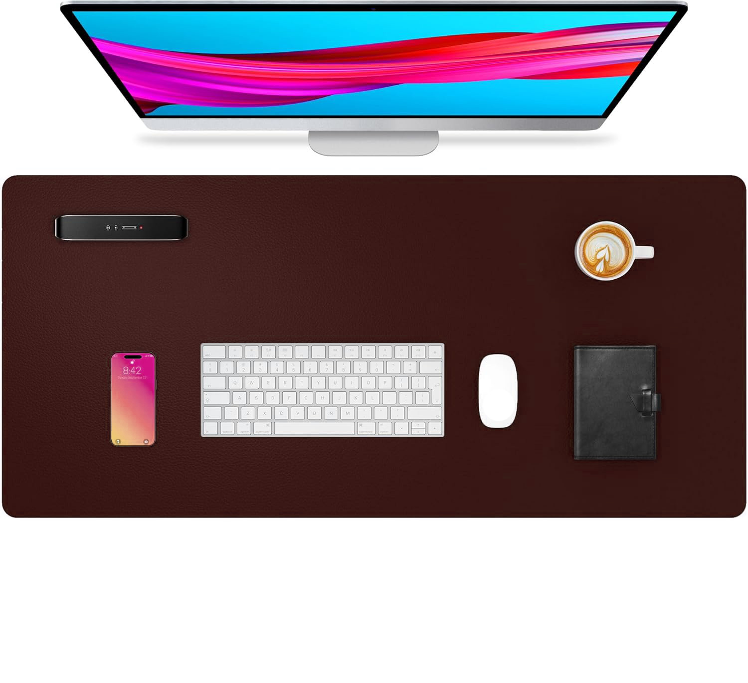 Picture of Napa Pattern Pvc Material Desk Pad Mouse Pad Various Indoor Office Scene Pads Cross-Border Thick Supply