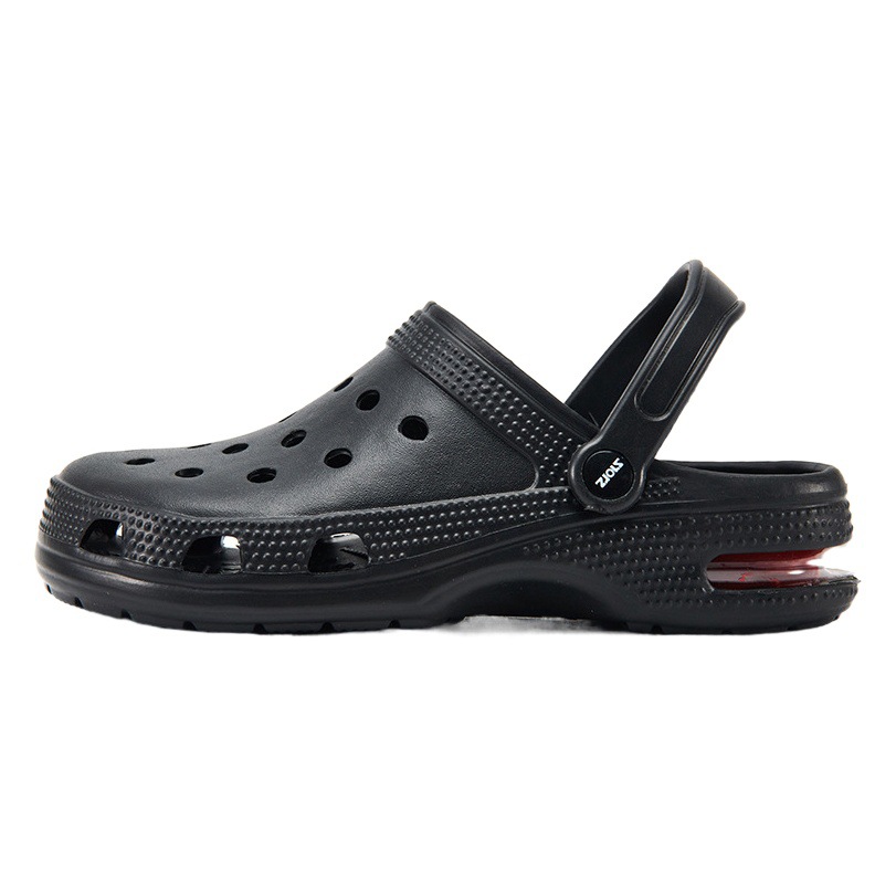 Air-Cushioned Clogs for Men, Closed-Toe Sandals, Lightweight Large-Size Beach Shoes, Summer Slippers for Men, Breathable and Non-Slip from Amazon