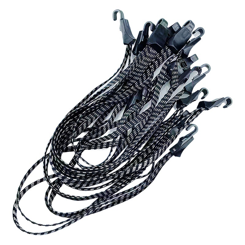 Elastic Rope Luggage Rope Three Ropes Elastic Rope Mountain Bike Shelf Fixed Tie Pull Belt Pull Rope