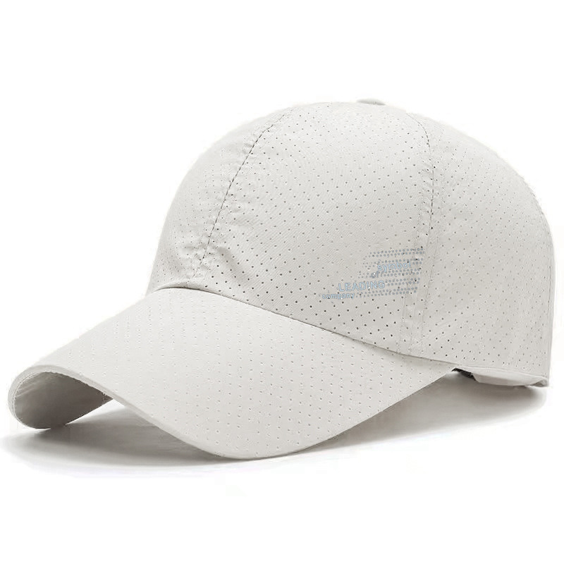 Picture of Hat summer new breathable perforated quick-drying cap men's fishing sunscreen baseball cap riding travel sports cap