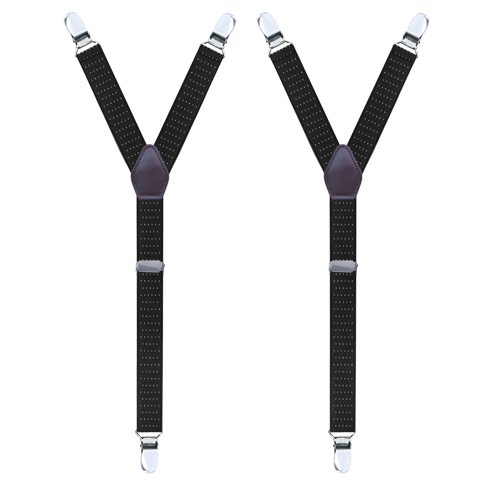 Picture of Cross-Border Supply Adult Men's Shirt Non-Slip Anti-Wrinkle Elastic Jacquard Three-Clip Y-Style Garter Fixed Clip