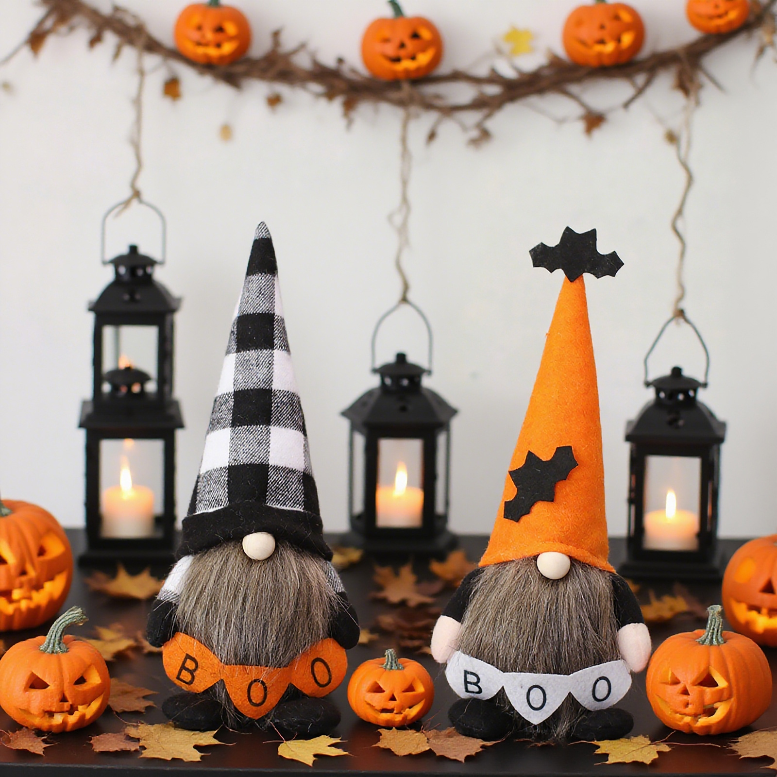 Picture of Mingguan new Halloween venue layout props dwarf faceless doll doll decoration ghost festival ground essence doll
