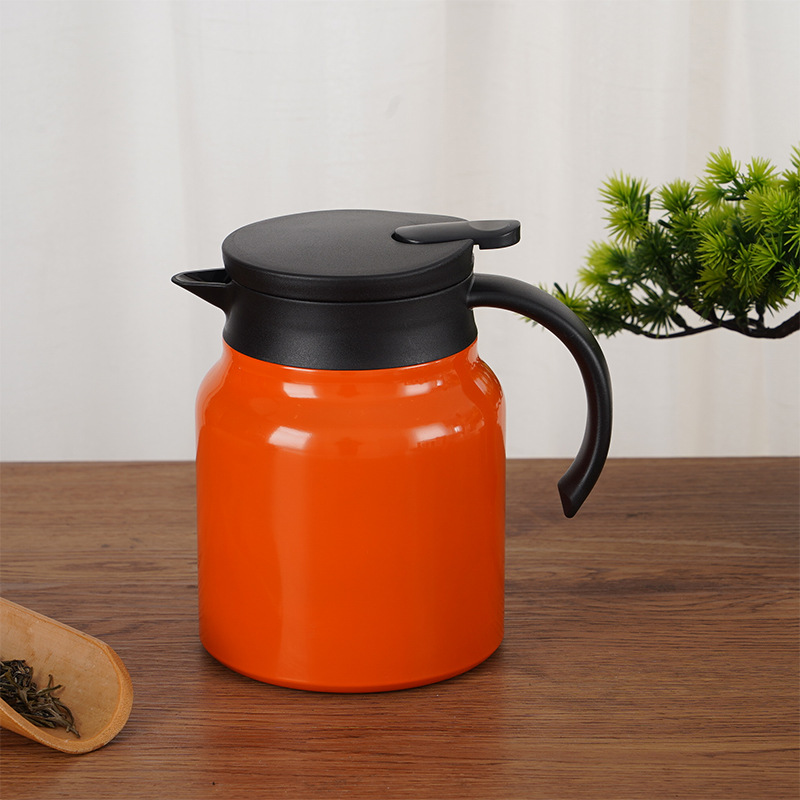 Picture of New super large capacity 316 stainless steel stewed teapot smart household pot handle insulation pot gift pot