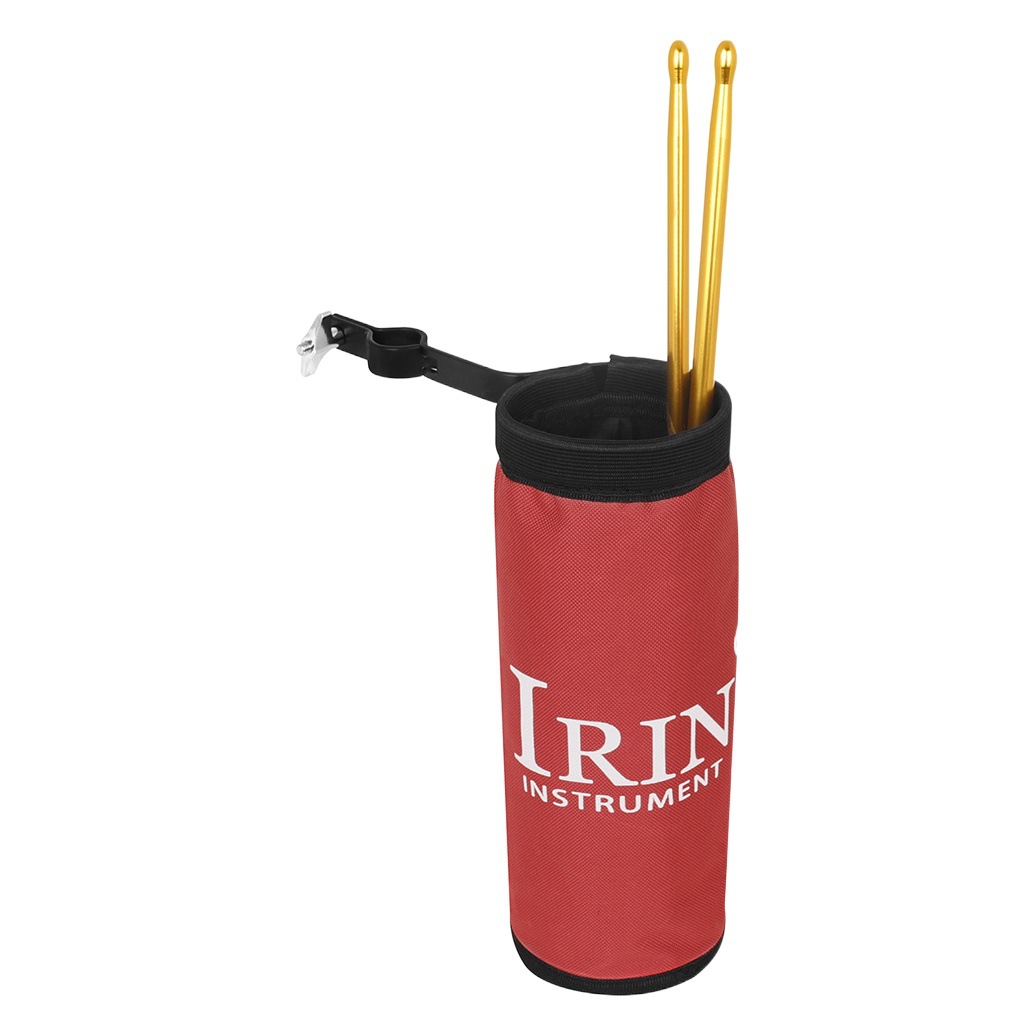 IRIN Drum Frame Drum Stick Barrel Thickened Oxford Cloth Drum Stick Barrel Portable Stable Drum Stick Bag Drum Stick Bag Printable Logo