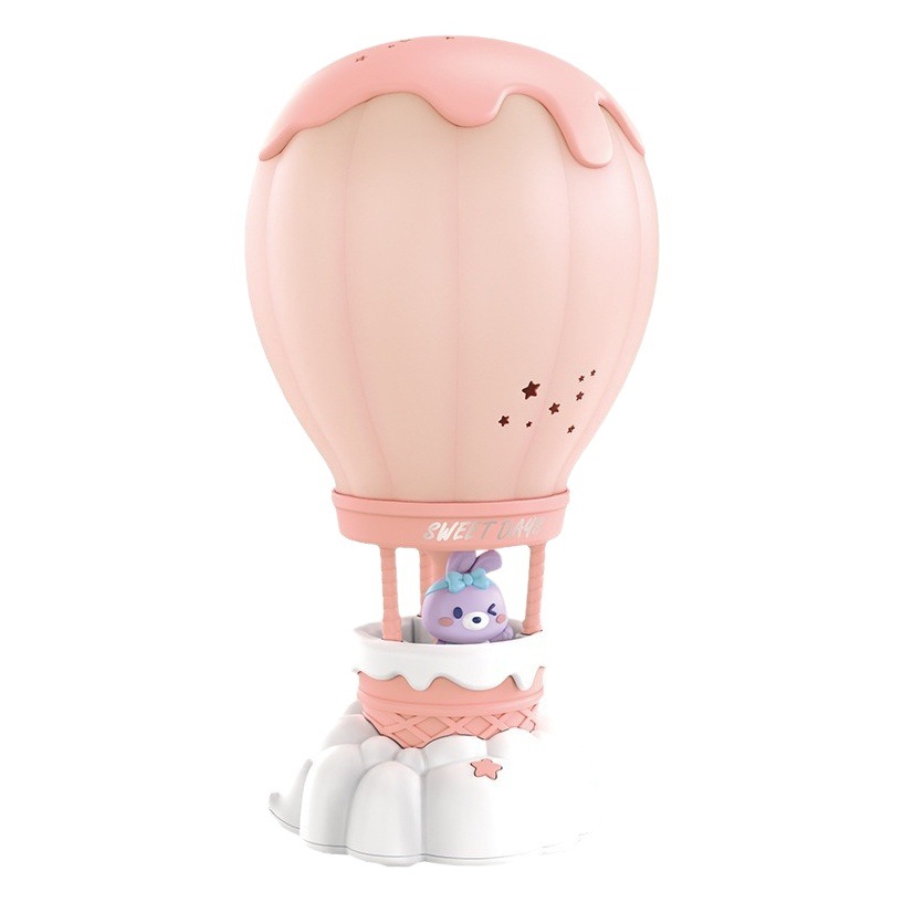 Cartoon balloon USB charging small table lamp eye protection led night light cute student bedroom dormitory office reading table lamp