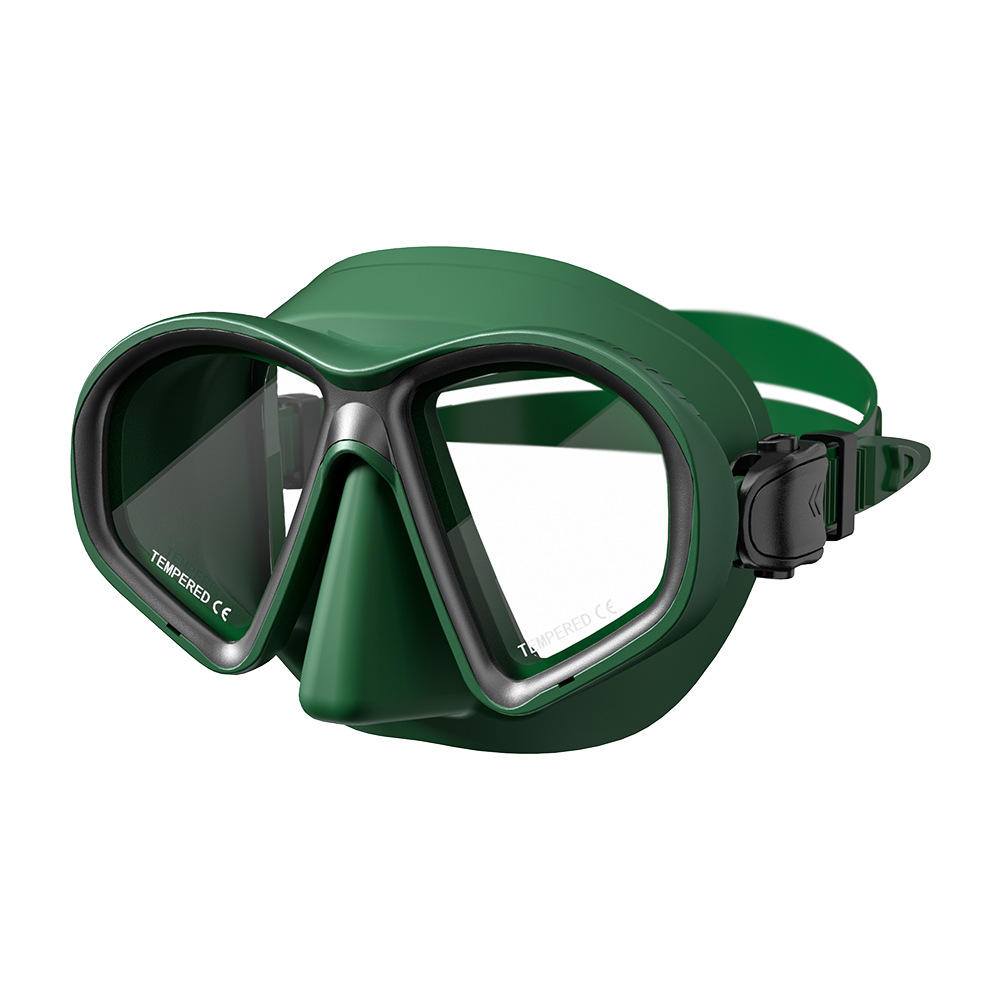 Picture of Free diving glasses myopia lens diving mirror camera bracket silicone snorkeling mirror snorkeling equipment