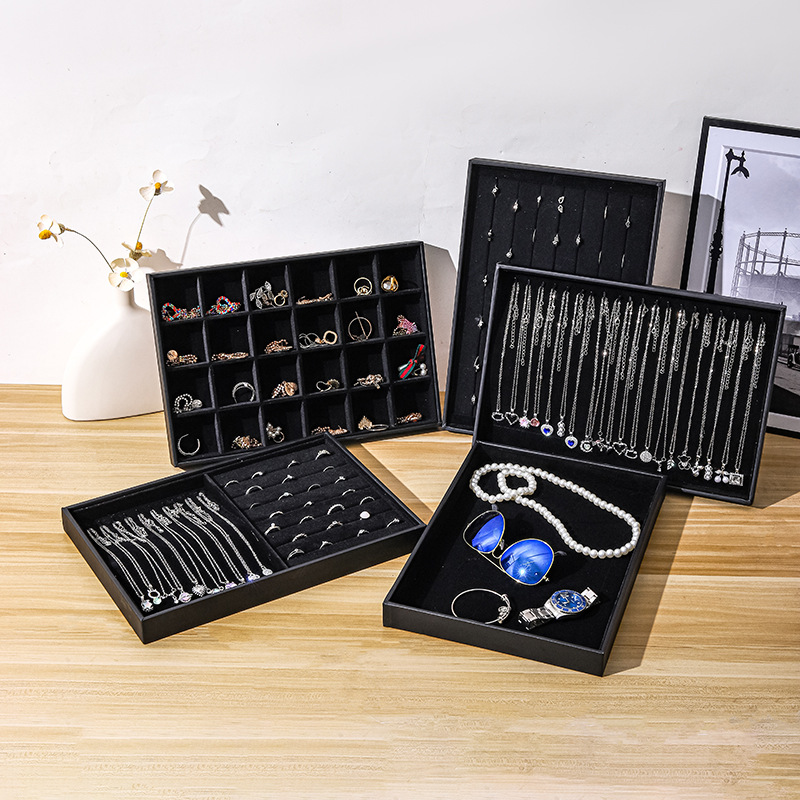 Picture of Jewelry Display Tray Advanced Necklace Rack Ring Handstring Box Bracelet Earrings Stall Bracelet Jewelry Jewelry Disc