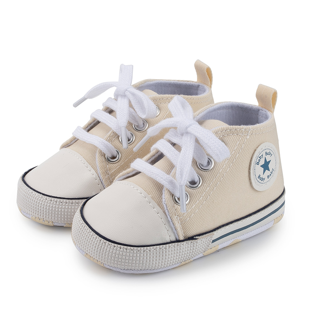 Picture of Amazon popular baby shoes baby shoes classic canvas shoes children's shoes soft bottom toddler shoes baby shoes
