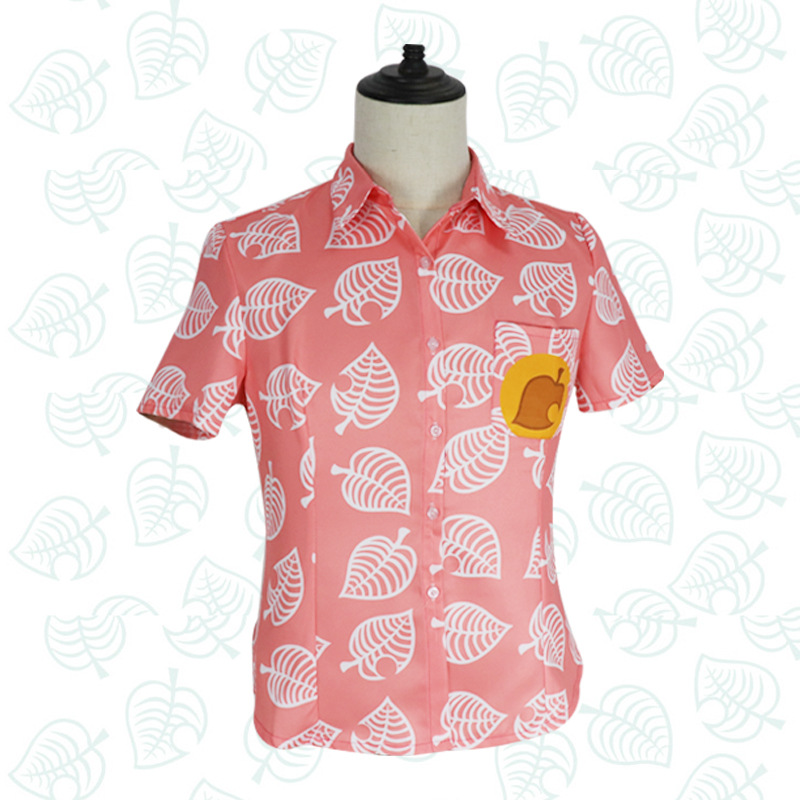 Picture of Animal Sen Friends Association Animal Sen cosplay with the same peripheral leaf shirt clothes raccoon bean grain Ji animation