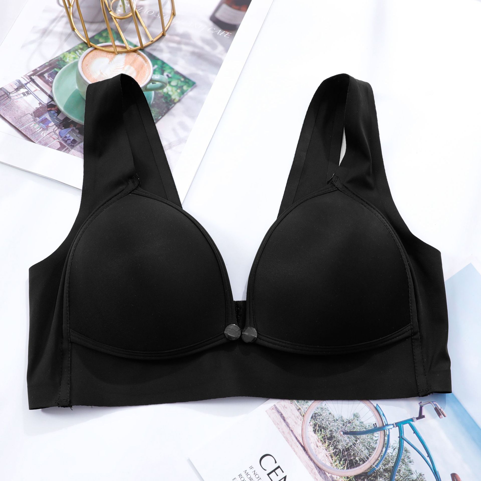 Picture of Breastfeeding Underwear Foreign Trade Special for Vietnam Southeast Asia Comfortable Gather Anti-sagging Pregnancy Bra Summer Thin Pregnancy