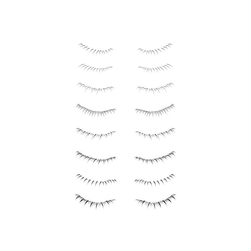 Picture of Lower eyelash tattoo stickers vigorous cartoon Japanese girl sweet cute innocent one-piece lower eyelash stickers
