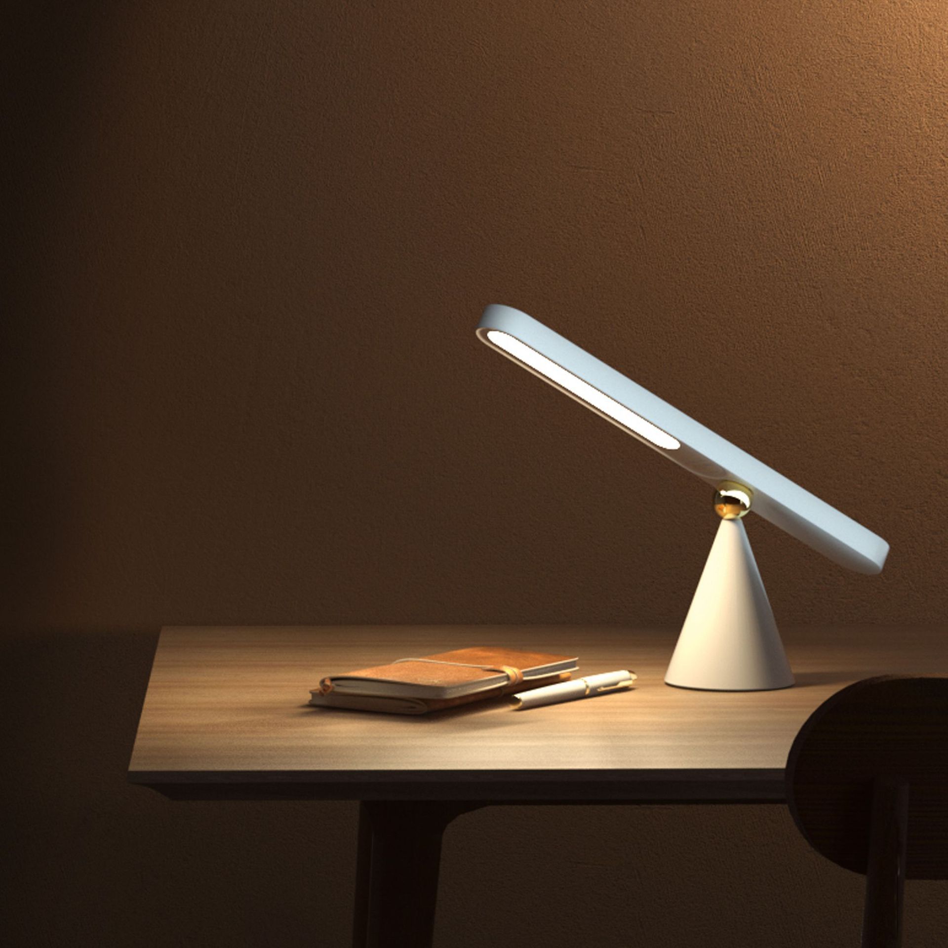 Creative Geometric Table Lamp Minimalist Modern Style Bedroom Bed Magnetic Night Light Wardrobe Bedside Rotating Reading Wall Lamp