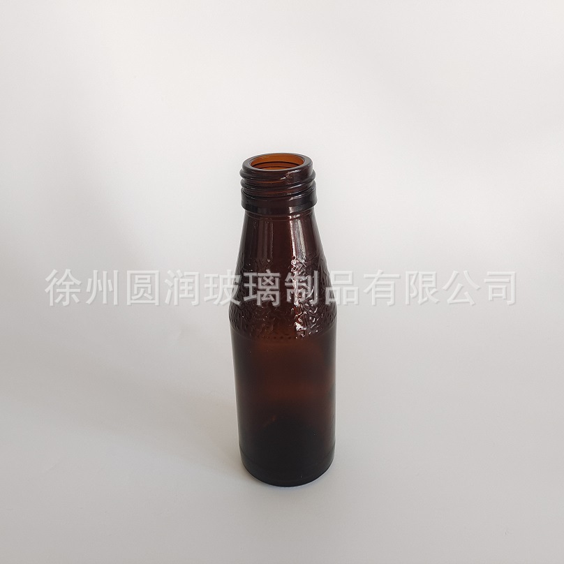 Picture of Manufacturer Supplies Brown 100ml Pitted Oral Liquid Bottle Brown 100ml Bird's Nest Bottle