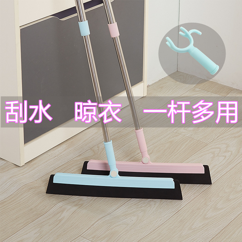 Picture of Magic broom scraper sweeping water mop bathroom hair sweeping bathroom wiper pet magic broom