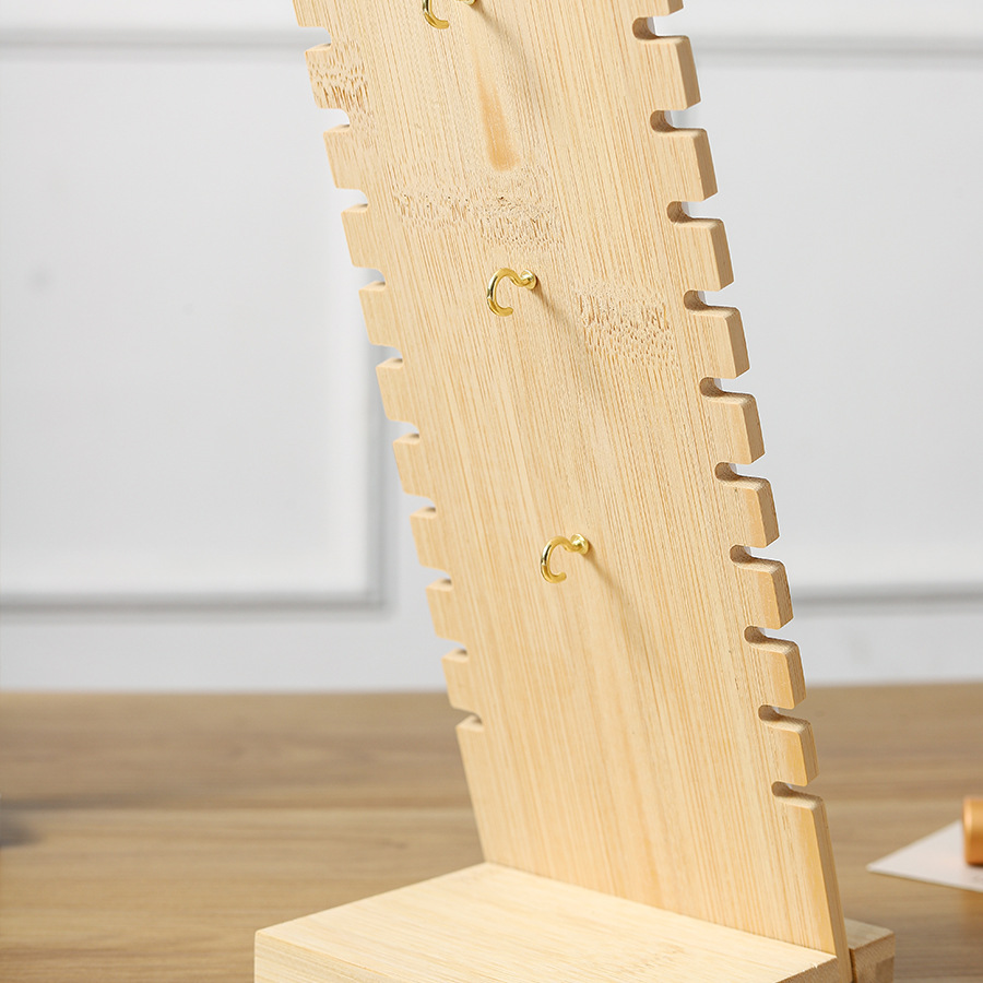 Picture of Jewelry Display Rack Jewelry Display Rack Pendant Necklace Display Rack Storage Rack Display Board Display Props Jewelry Rack