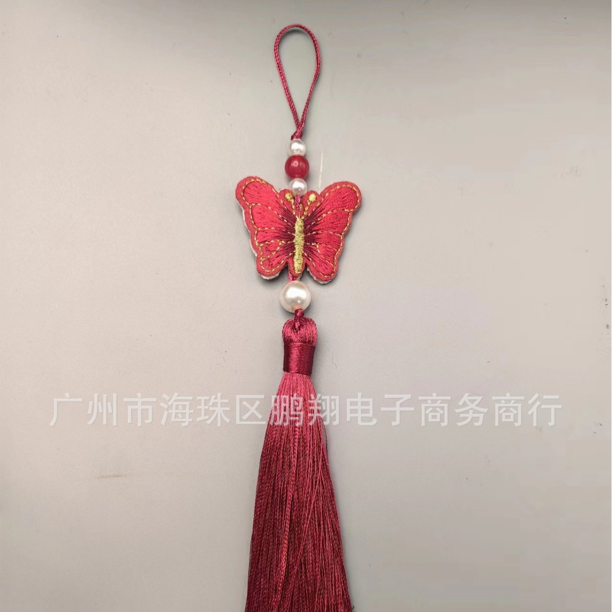 Picture of in stock wholesale embroidery butterfly tassel small tassel pendant hanfu children's clothing accessories clothing accessories