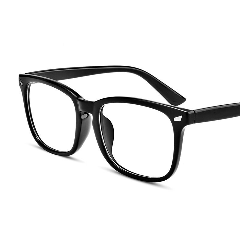 Picture of Jite 5010 Flat Simple Square Glasses Frame Full Frame Glasses Rivet Anti-Blue Light Glasses