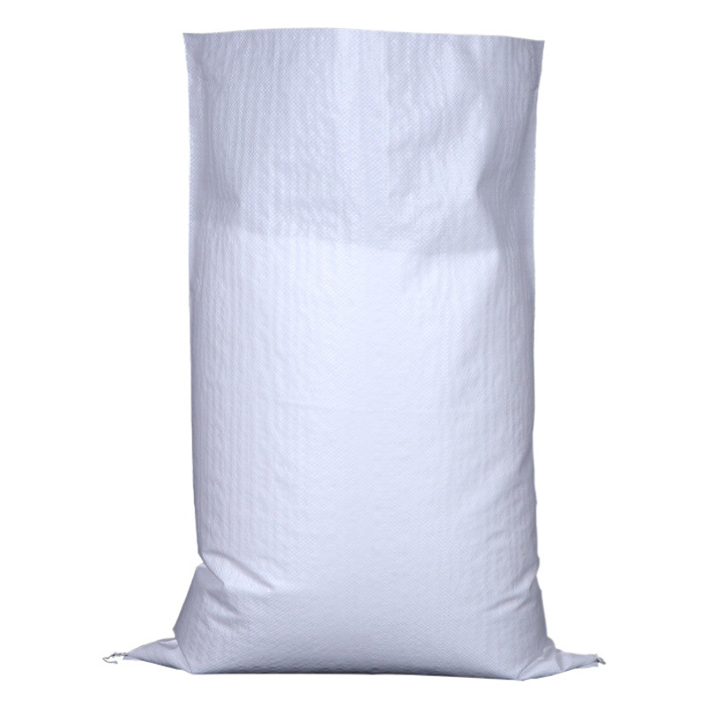White Woven Bags, Thickened Plastic Snakeskin Bags, Sturdy Packaging Bags, Flour Bags, Pp, Support Printing, Strong and Durable