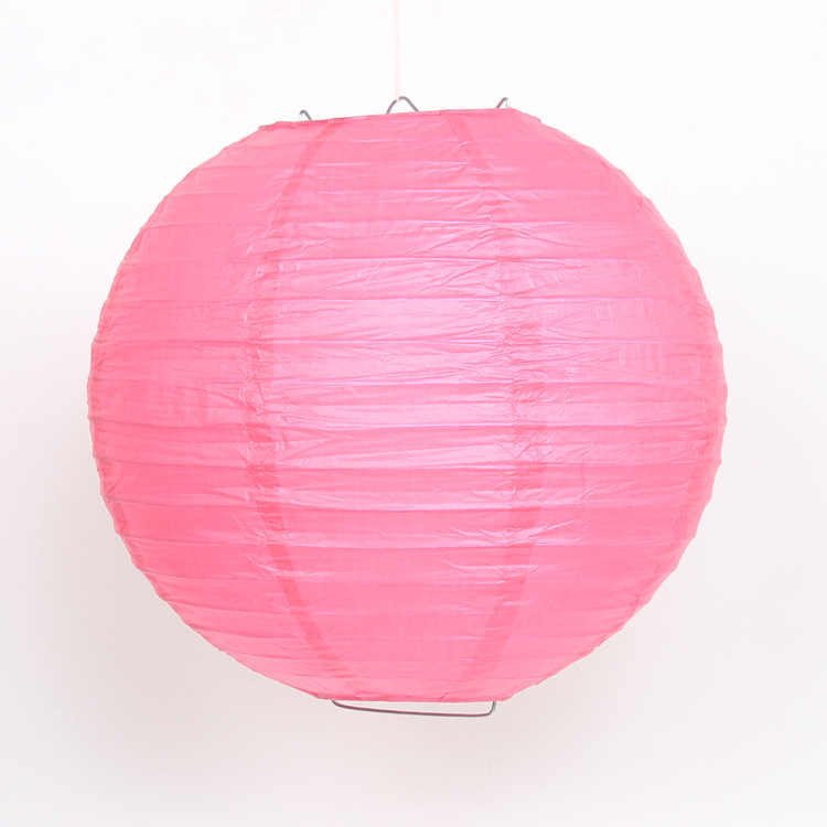 Picture of [Hengyue] National Day and Mid-Autumn Festival Wedding Shopping Mall Decoration Round Paper Lanterns DIY Handmade Lanterns Manufacturer