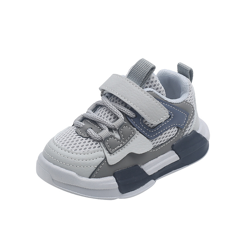 Picture of 2025 Spring New Children's Sports Shoes Korean Style Fashion Boys Breathable Mesh Shoes Girls' Shoes Soft Sole Shoes